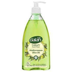 img 2 attached to 🌿 Dalan Therapy Mediterranean Olive Oil Liquid Hand Soap - Ultra Moisturizing, Fresh Clean & Soft Feeling - Ideal for Normal and Dry Hands - 13.5 Fl Oz / 400 mL (Pack of 3)