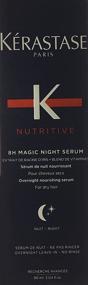 img 2 attached to 💤 KERASTASE Nutritive 8H Magic Night Serum, 3.04 oz