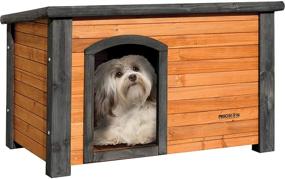 img 1 attached to Accurate Accommodation: Precision Pet Log Cabin – A Perfect Pet Retreat