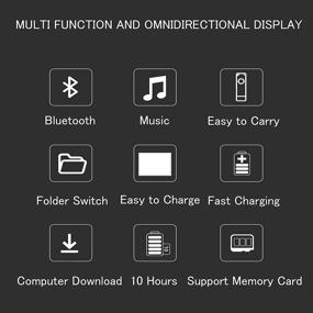 img 3 attached to 🎧 Ultra Slim MP3 Player with Bluetooth, Built-in Speaker & HiFi Lossless Sound, Portable Music Player Supporting up to 128GB