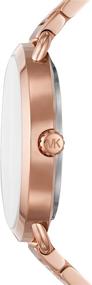 img 3 attached to Корпус из нержавеющей стали Michael Kors MK3853 из розового золота