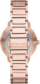 img 2 attached to Michael Kors MK3853 Rose Gold Stainless Steel