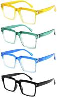 eyekepper 4 pack design reading glasses vision care logo