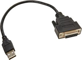 img 1 attached to 🕹️ Belkin 8-Inch USB Joystick Adapter for SideWinder, DB15 Female to USB Male (F3U200-08)