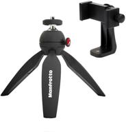 многофункциональный мини-штатив manfrotto с универсальным адаптером для смартфонов zaykir для оптимальной стабильности и гибкости логотип