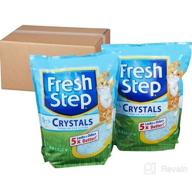 img 1 attached to 🐱 Premium Cat Litter - Fresh Step Crystals, Scented, 16 lb (2 Pack of 8 lb Bags) review by Morgan Gilmore
