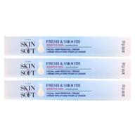 🏻 avon skin so soft facial hair removal cream for sensitive skin - pack of 3 logo