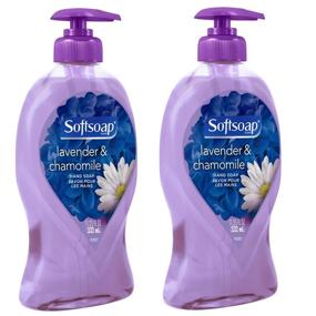 img 2 attached to 🧼 Softsoap Anti-bacterial Liquid Hand Soap - Lavender & Chamomile, 11.25oz Pump (Pack of 2)