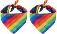 tinsow breathable bandanas rainbow kerchief logo