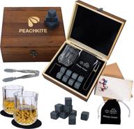 handmade granite chilling whiskey glasses: a perfect blend of style and function логотип