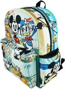 img 2 attached to Mickey Deluxe Oversize Backpack Compartment