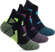 🧦 3-pack women's moisture-wicking 3d breathable low-cut ankle hiking socks логотип