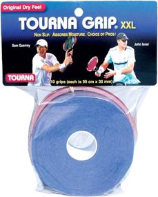 img 2 attached to Enhance Your Performance with TOURNA Grip XXL: The Ultimate Dry Feel Tennis Grips