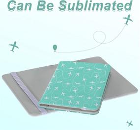 img 2 attached to ✈️ Stylish and Functional Pieces Sublimation Passport Business Boarding: Elevate Your Travel Experience