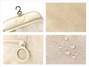 img 2 attached to Hanging Travel Toiletry Bag: A Versatile Organizer with Quality Hook for Women & Men