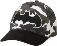 🧢 dc comics kids baseball cap with 3d pop: batman, superman, and justice league - ages 2 to 7 logo