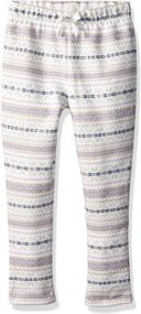 img 1 attached to Stylish Tumbleweed Leggings for Girls - Children's Place Girls' Clothing