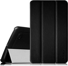 img 4 attached to Fintie SlimShell Case for LG G Pad 7.0 - Ultra Lightweight Cover with Auto Sleep/Wake Feature - Black