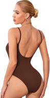 👗 подчеркните свой образ с женским безрукавным боди verdusa bodycon bodysuit - идеальная женская одежда в стиле боди логотип