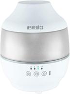 🌬️ homedics total comfort humidifier: 360 nozzle, micro-fine cool mist, 7 night light colors, 25 hour run time logo