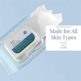 img 2 attached to 🧖 skyn ICELAND Glacial Cleansing Cloths: Revitalize, Calm & Detoxify Stressed Skin - 30 Single-Use Cloths