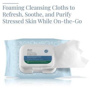 img 3 attached to 🧖 skyn ICELAND Glacial Cleansing Cloths: Revitalize, Calm & Detoxify Stressed Skin - 30 Single-Use Cloths