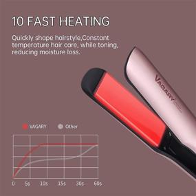 img 1 attached to VAGARY Straightener Straightening Constant Temperature