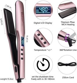 img 3 attached to VAGARY Straightener Straightening Constant Temperature