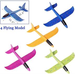 img 4 attached to ✈️ Inchoispace Airplane Gliders: High-performance Throwing Aircarft