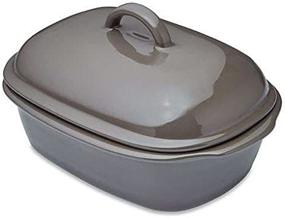 img 2 attached to 🔥 The Pampered Chef Deep Covered Baker: Perfect for Oven & Microwave Cooking