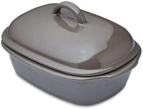 img 1 attached to 🔥 The Pampered Chef Deep Covered Baker: Perfect for Oven & Microwave Cooking