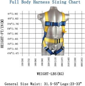 img 2 attached to 🔒 Enhanced Safety Harness Construction System: Reliable Protection for Workers