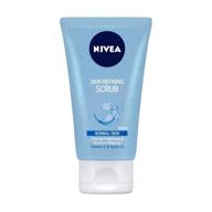 🧖 nivea skin refining scrub: powerful exfoliation for smooth skin, 150 ml, 5.07 oz - find in india logo