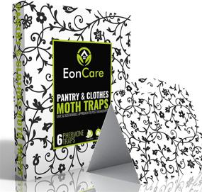 img 4 attached to 🦋 EonCare Dual Action Pantry and Clothes Moth Traps – Captures Various Moth Types, Safe and Natural Solution – 6 Pack – New and Improved for 2020