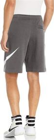 img 3 attached to 🏀 Top-Quality Nike Men's Sportswear Club Short Basketball Graphic – Unmatched Performance and Style