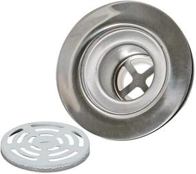 img 1 attached to EZ-FLO 30031 stainless steel flat top shower drain strainer, 2.3 x 4.5 x 4.6