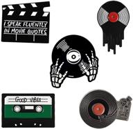 📌 enamel lapel pin sets: fashionable cartoon animals, fruits, punk music lovers - ideal brooch pin badges for clothing, bags, backpacks, jackets, hats - diy logo
