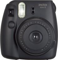 📷 fujifilm instax mini 8 instant film camera (black) - discontinued by manufacturer logo
