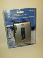 🎙️ ge handheld cassette voice recorder 35366 by general electric logo