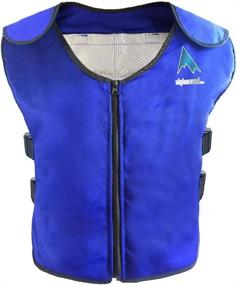 img 4 attached to ❄️ Alphacool Ice Vest | Adjustable Cooling Vest for Men and Women with Ice Packs