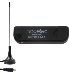 img 4 attached to 📻 Набор приемника Nooelec NESDR Mini USB RTL-SDR & ADS-B: недорогое и универсальное радио с программно-определяемым режимом работы, оснащенное тюнером R820T и разъемом MCX.