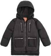 🧥 orolay winter puffer boys' clothing: thickened fleece jackets & coats logo