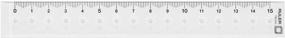 img 4 attached to 📏 Midori Clear Metric Ruler 42231006: Accurate Measurements with Sleek Transparency