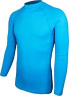 🏊 allez men's upf 50+ rash guard long sleeve swim shirts: ultimate uv/sun protection swimwear logo