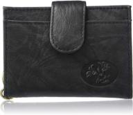 👜 buxton heiress pik me up card wallet for black women - trendy handbag addition logo