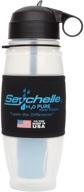 seychelle ph2o alkaline water filter bottle - boosts ph and purifies water - 28 oz logo