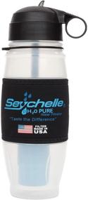 img 3 attached to Seychelle pH2O Alkaline Water Filter Bottle - Boosts pH and Purifies Water - 28 oz