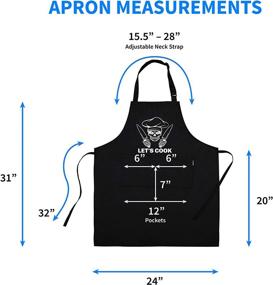 img 1 attached to Savvy Designs Aprons Men Women