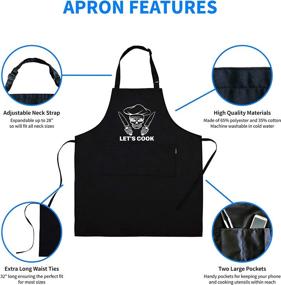 img 2 attached to Savvy Designs Aprons Men Women