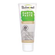 redmond earthpaste - non-fluoride spearmint toothpaste - natural formula - 4oz tube logo